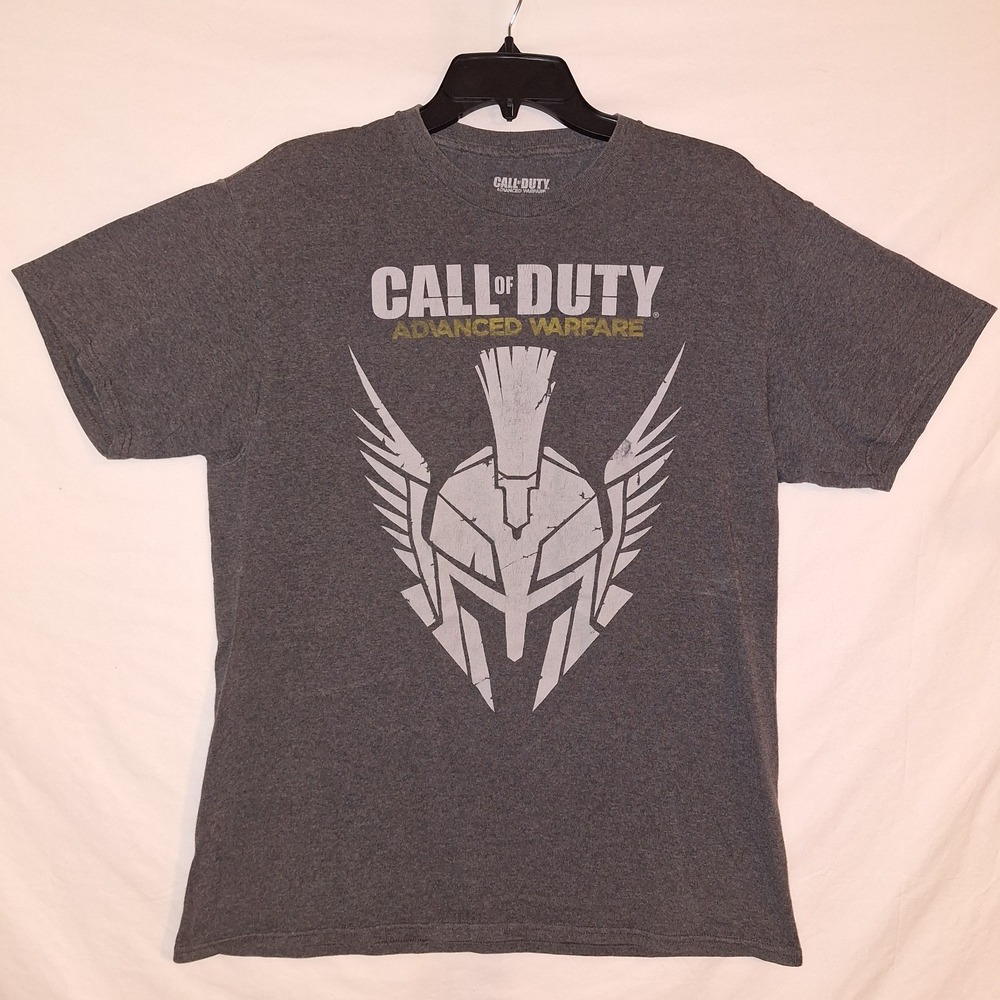 Call of Duty Advanced Warfare Central Task Force Graphic T-shirt Gray L Gaming
